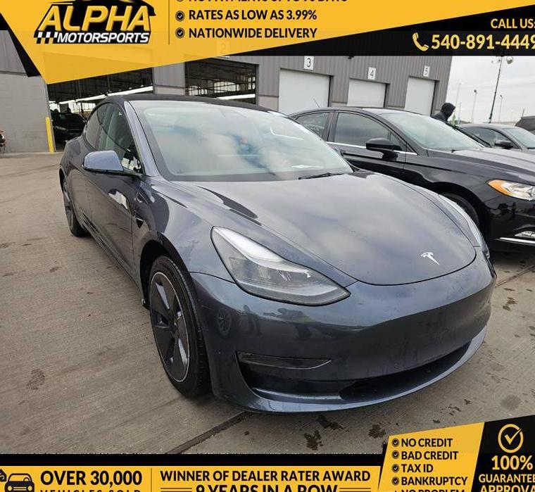 TESLA MODEL 3 2022 5YJ3E1EB3NF165208 image